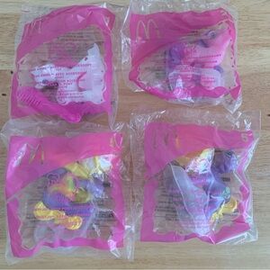 Lot of 4 2005 My Little Pony McDonald’s Happy Meal toys